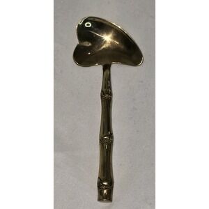Wallace‎ Bamboo Gold Plated Sauce Spoon